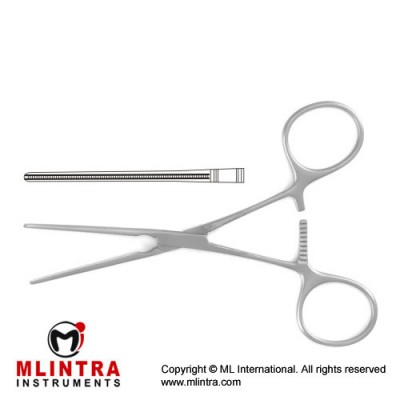 DeBakey Atrauma Pediatric Vascular Clamp Stainless Steel, 13 cm - 5"